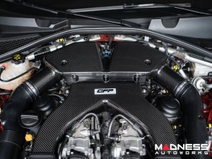 Alfa Romeo Giulia Quadrifoglio Carbon Fiber Air Intake & Engine Cover Kit - Corsa Forza Performance